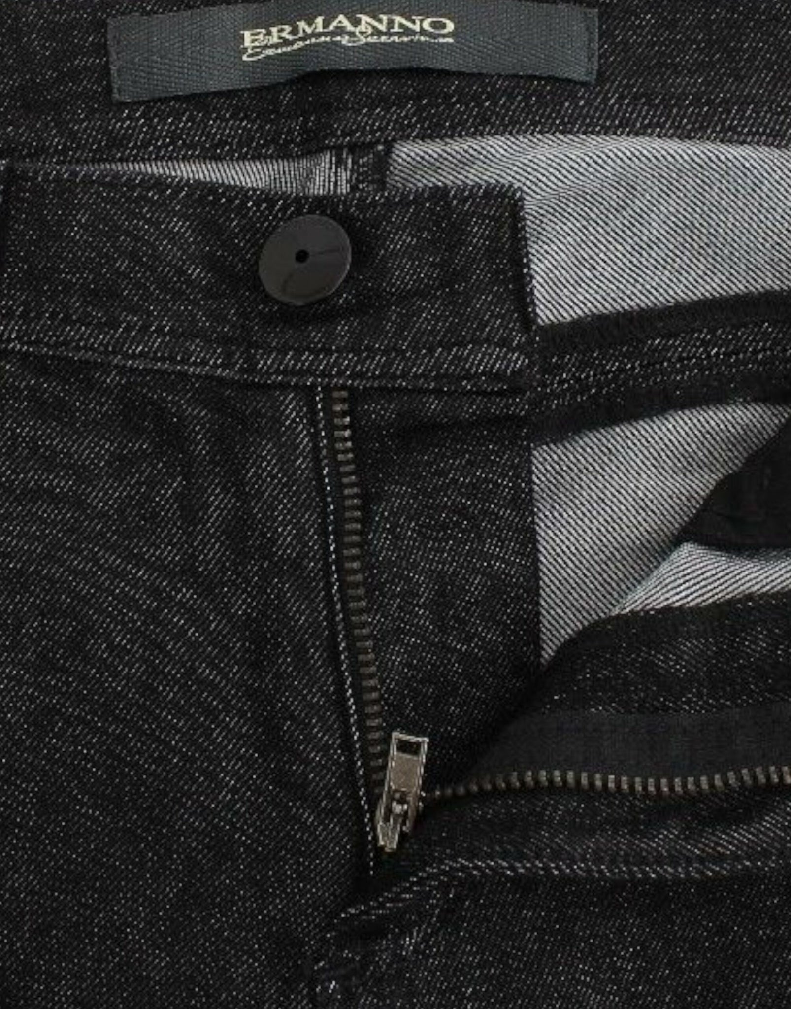 Black Slim Jeans Denim Pants Skinny Leg Stretch