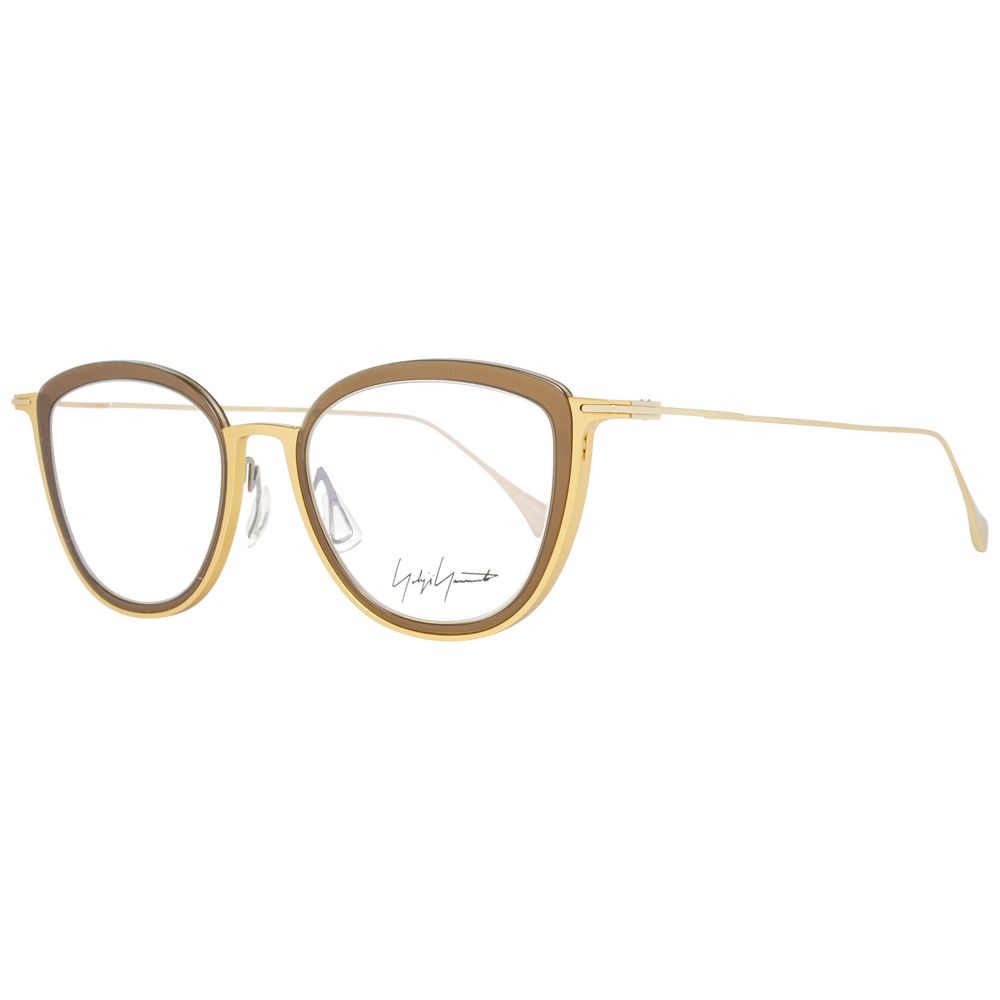 Yohji Yamamoto Gold Women Optical Frames