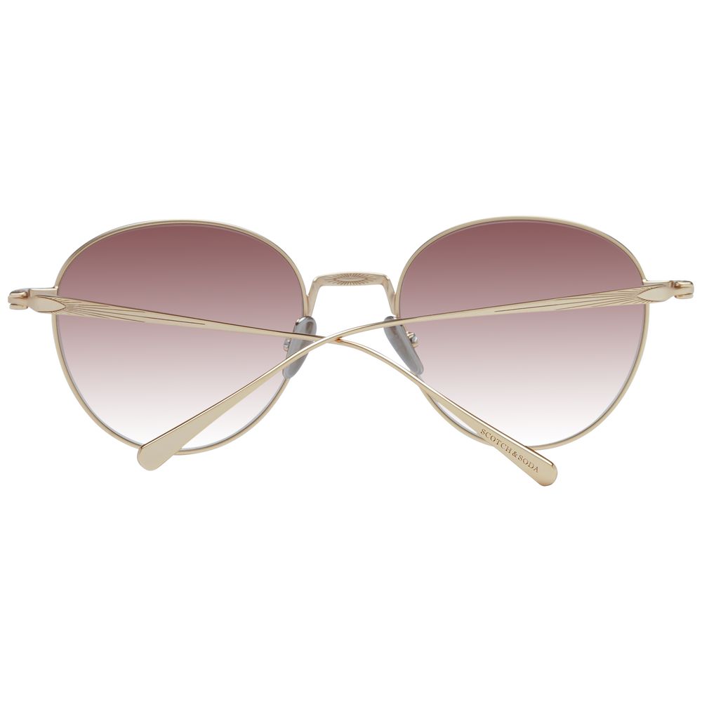 Scotch & Soda Gold Men Sunglasses