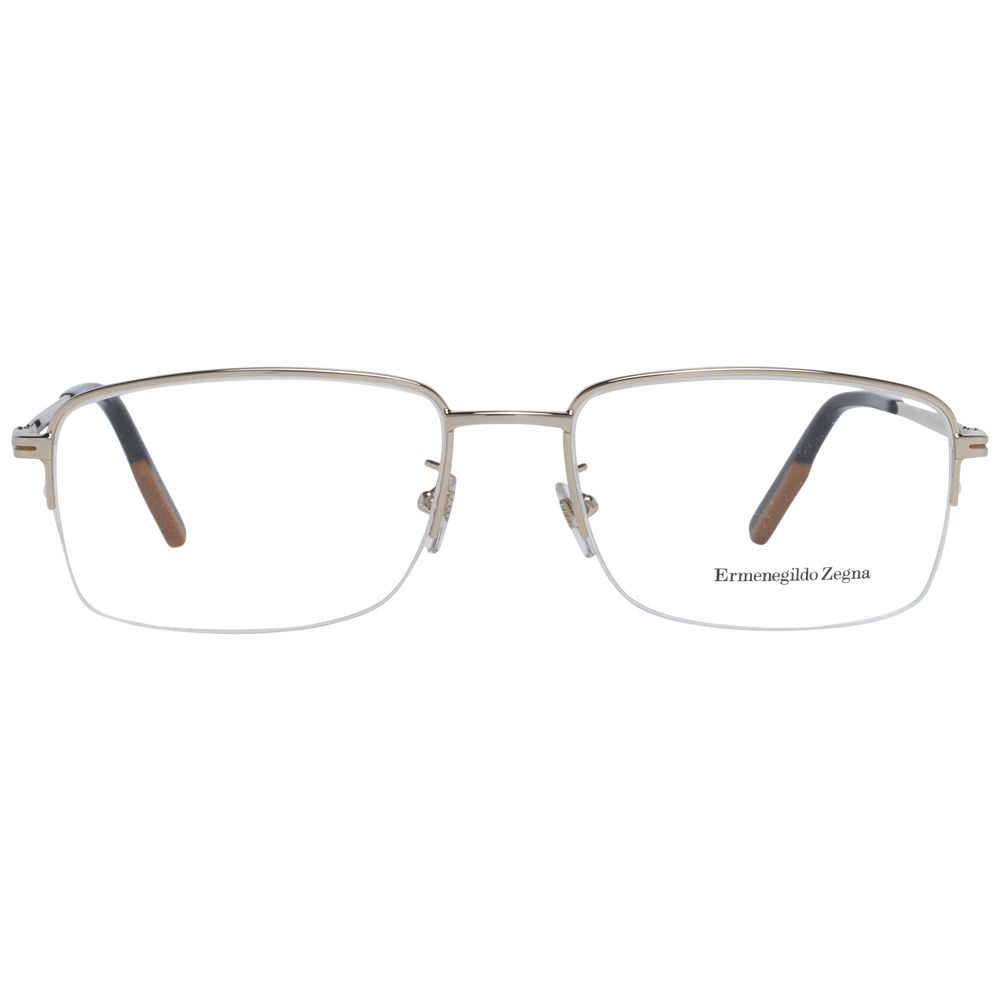 Ermenegildo Zegna Gold Men Optical Frames