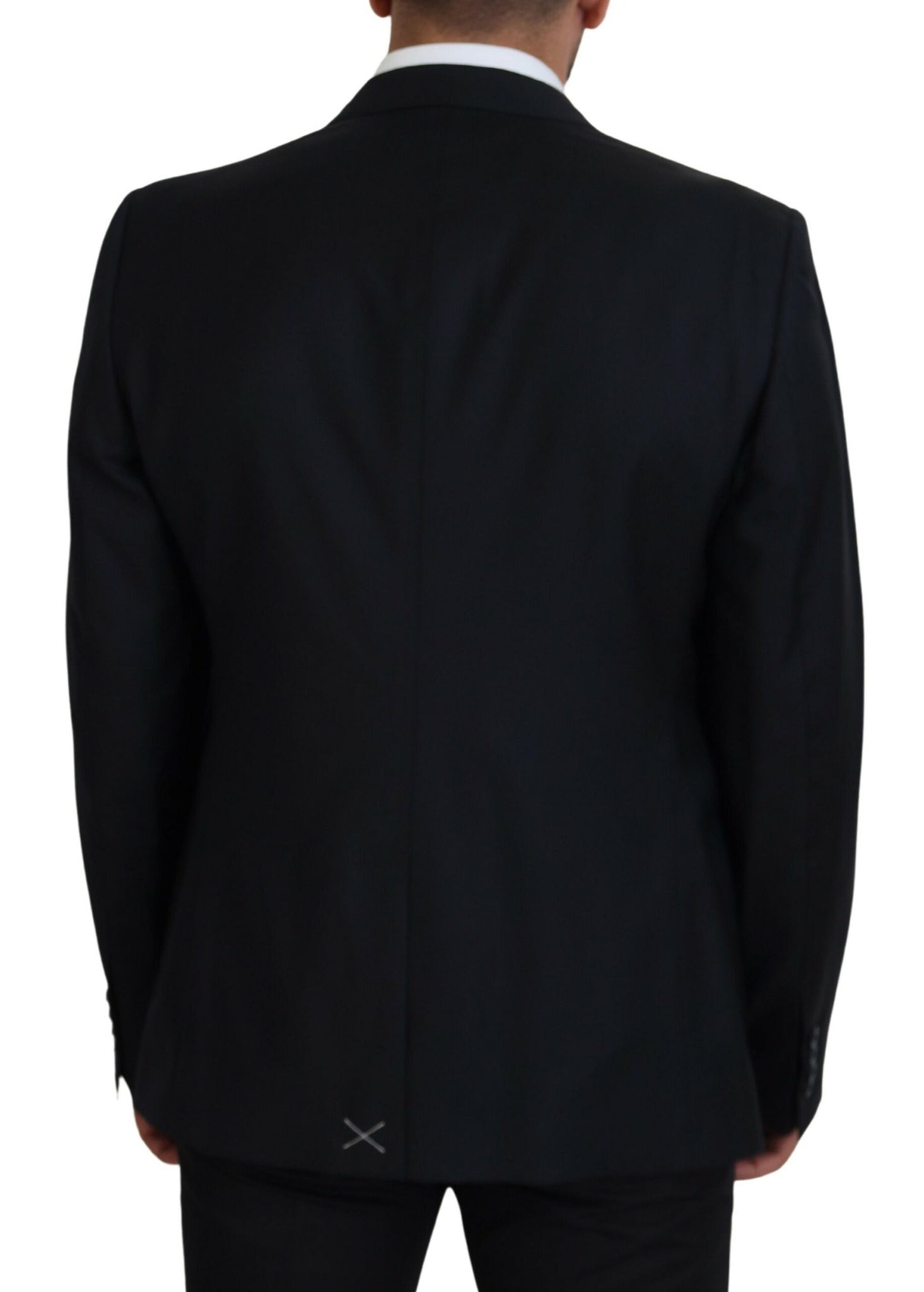 Dark Blue Wool Formal Sicilia Blazer