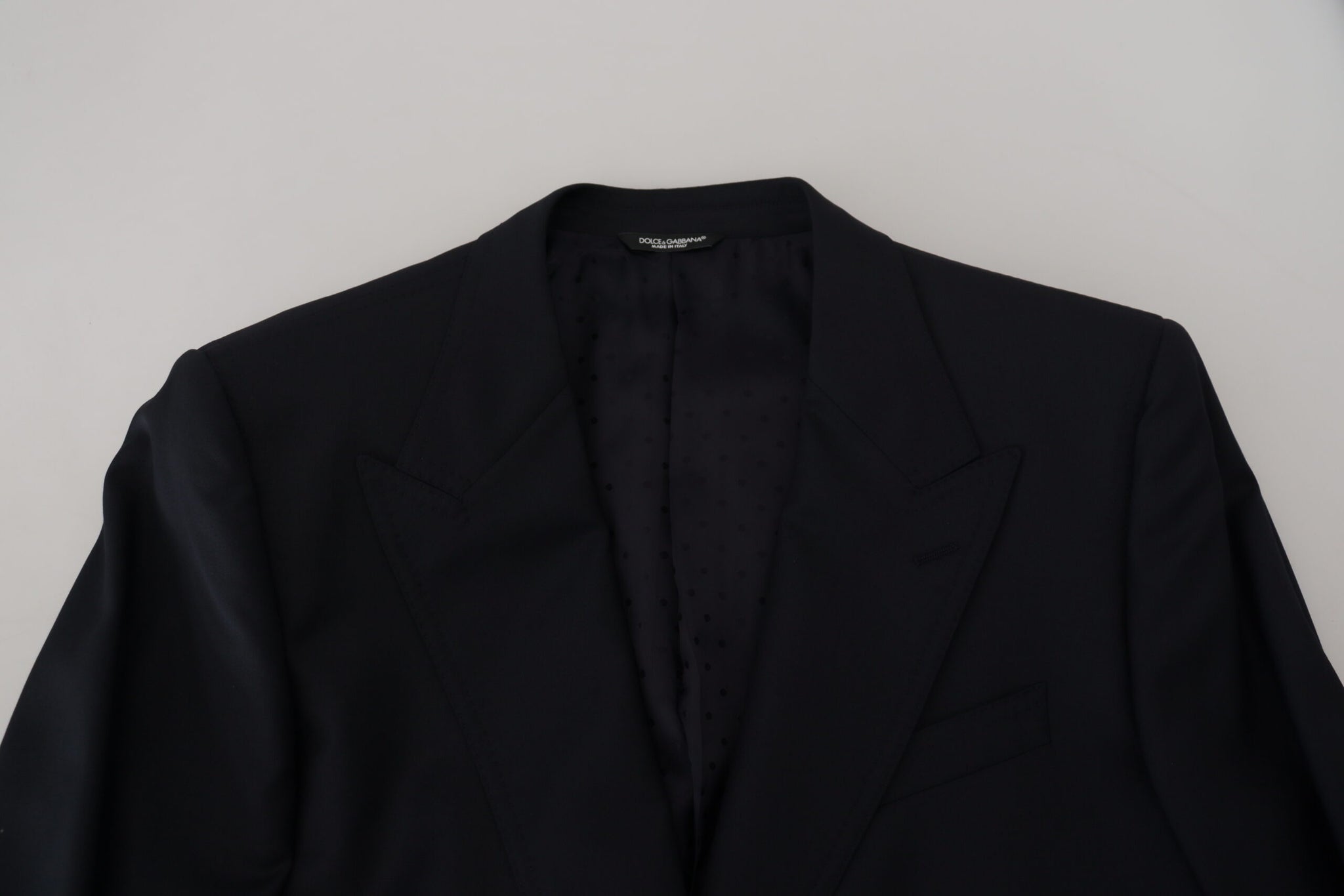 Dark Blue Wool Formal Sicilia Blazer