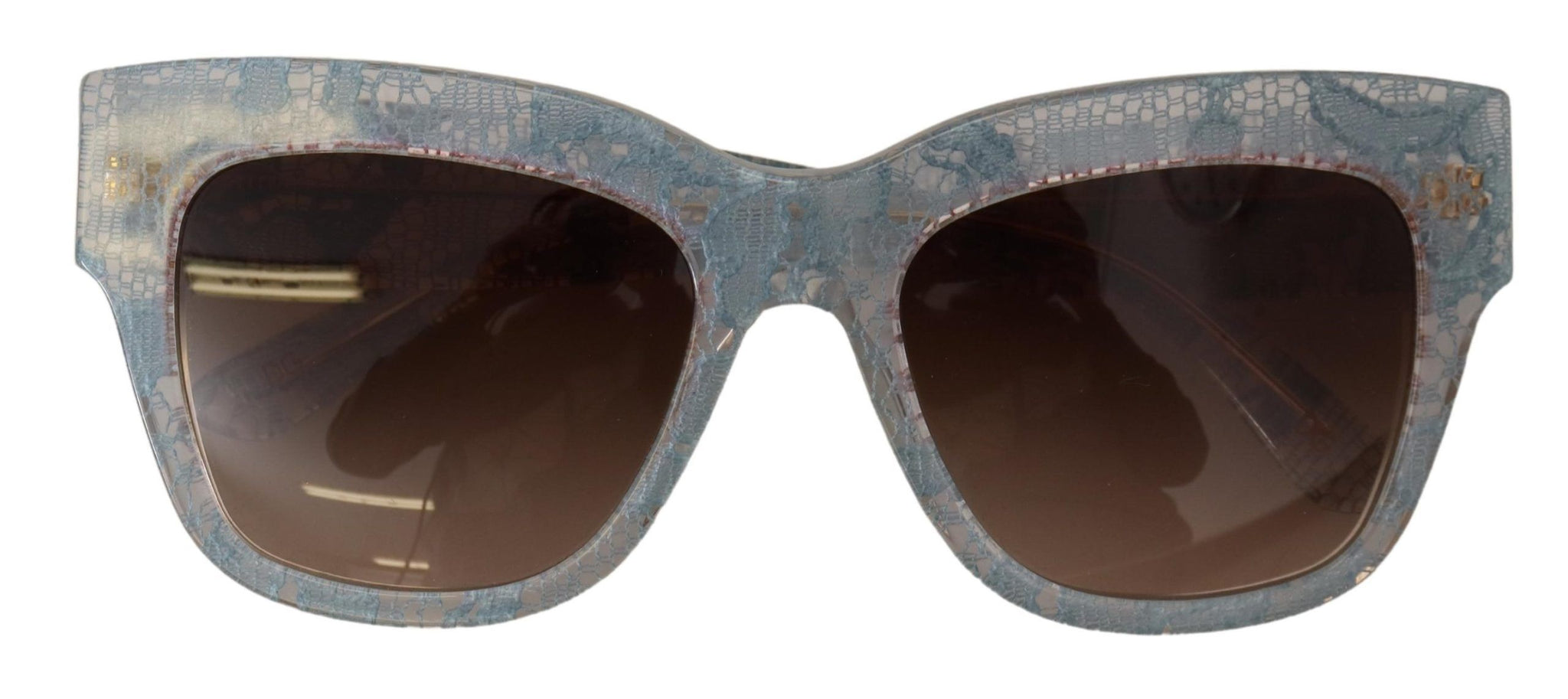 Blue Lace Acetate Rectangle Shades DG4231 Sunglasses