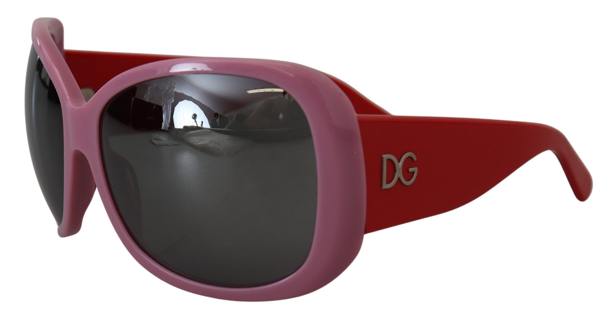 Pink Red Plastic Frame Oversized DG4033 Sunglasses