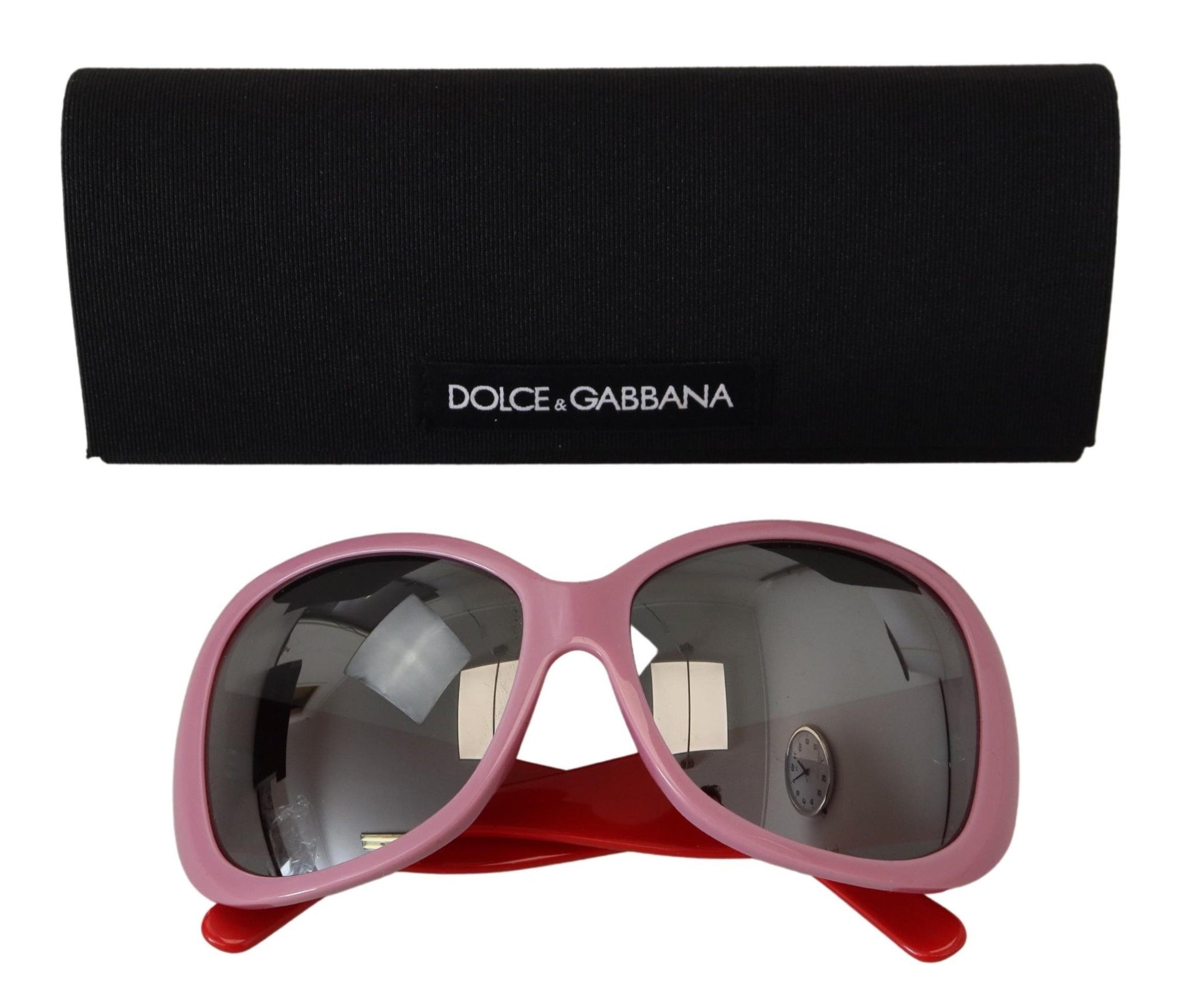 Pink Red Plastic Frame Oversized DG4033 Sunglasses