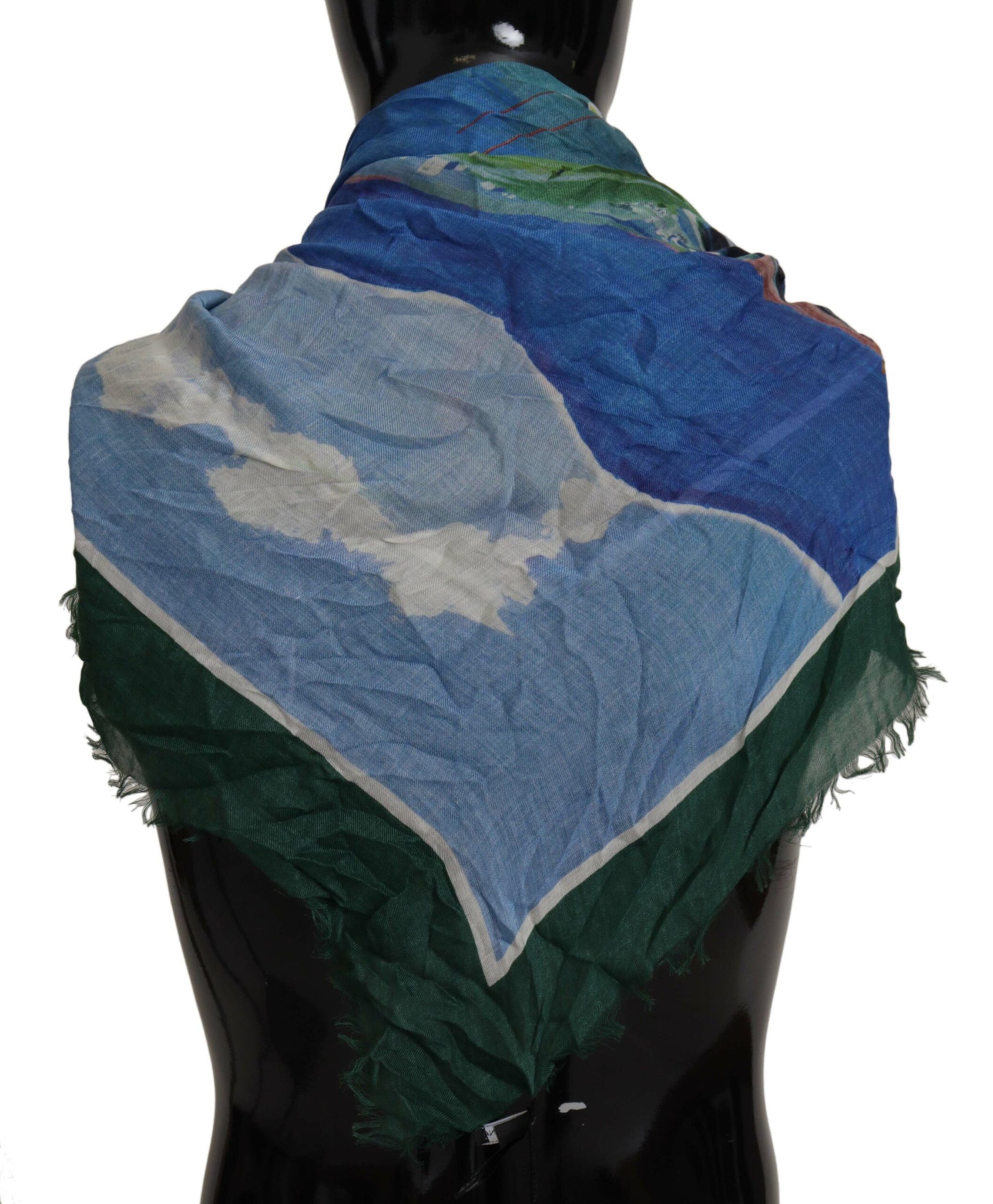 Multicolor Sorrento DG Shawl Fringe Scarf