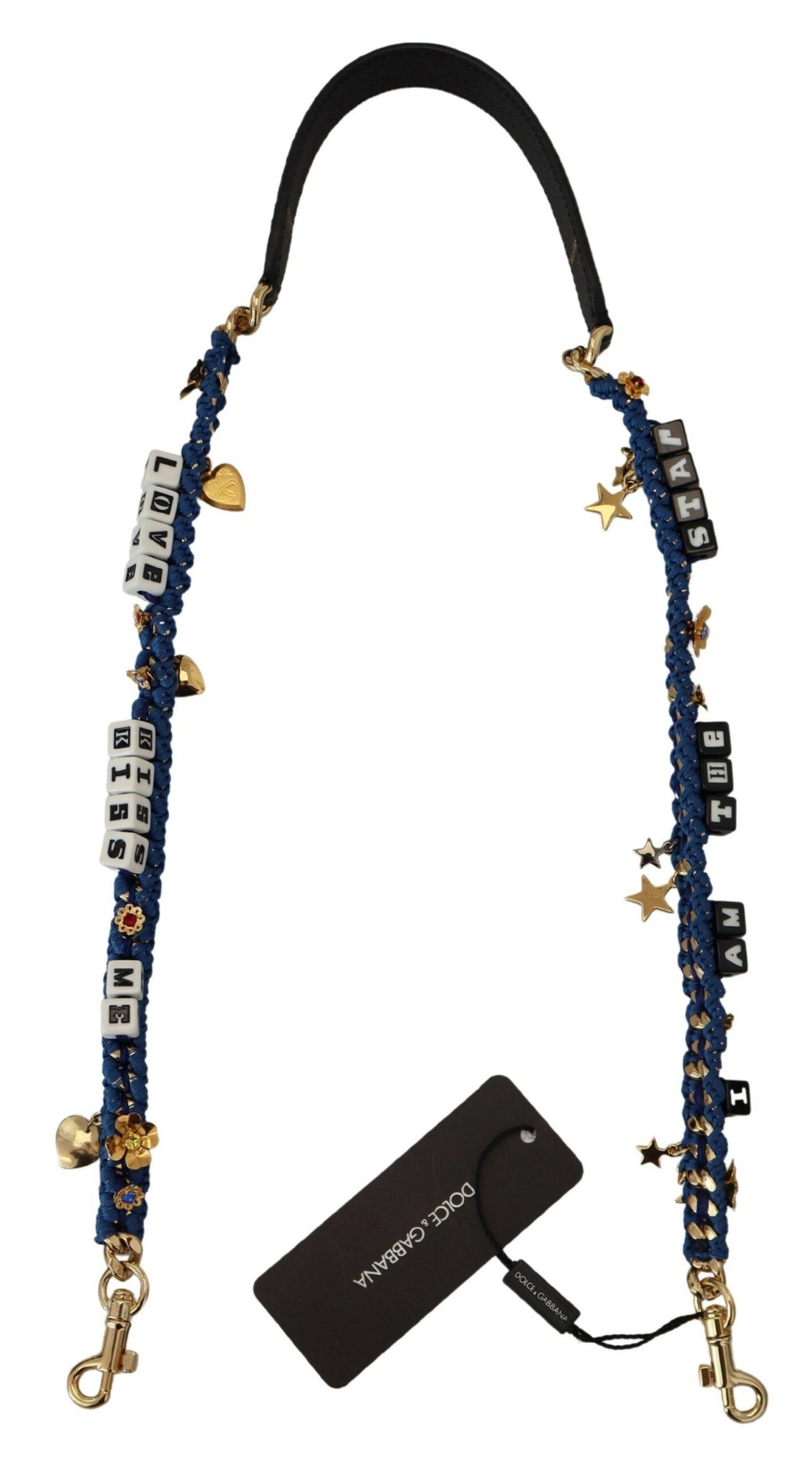 Dolce & Gabbana Multicolor Embellished Bag Shoulder Strap