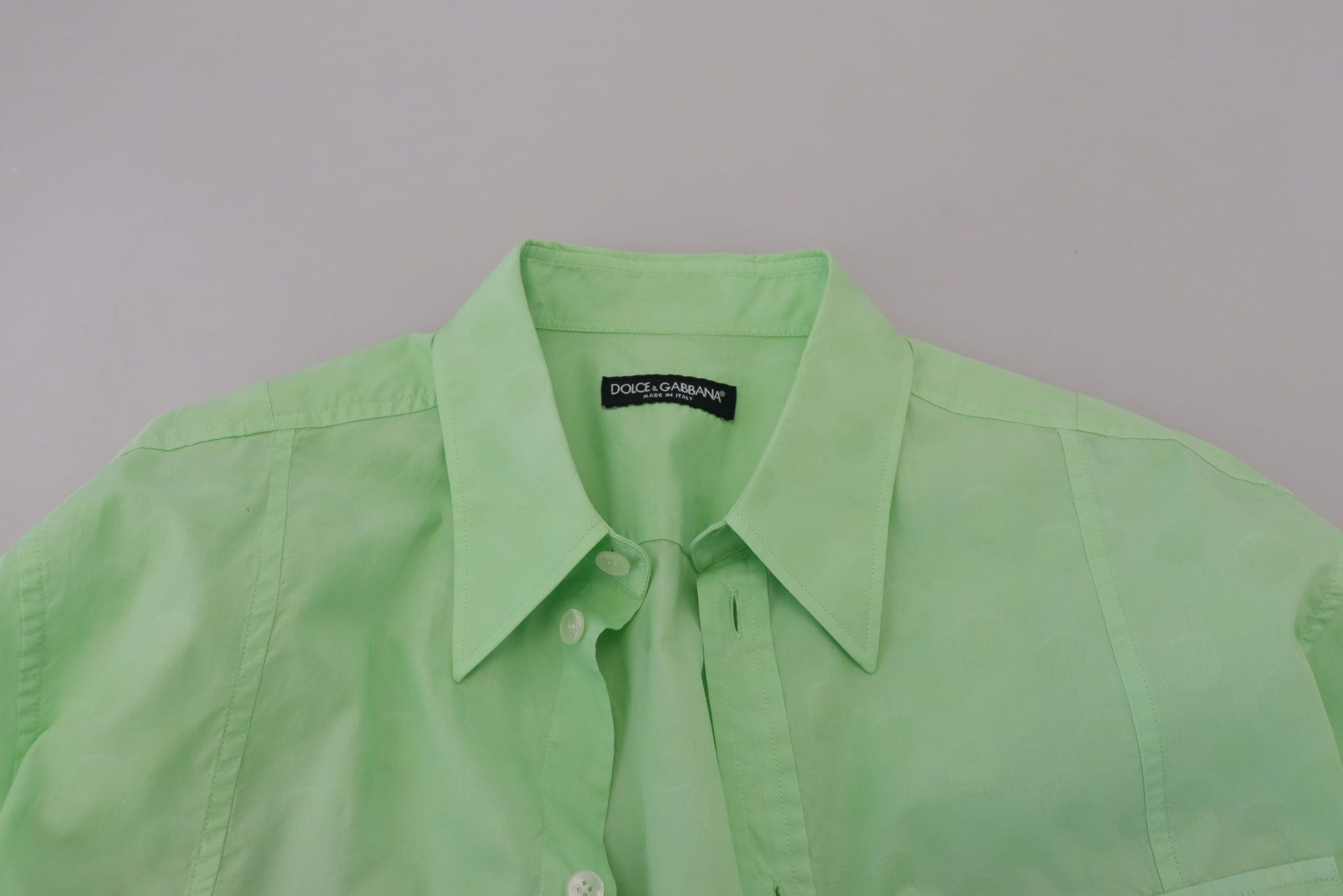 Mint Green Long Sleeves Button Down Shirt