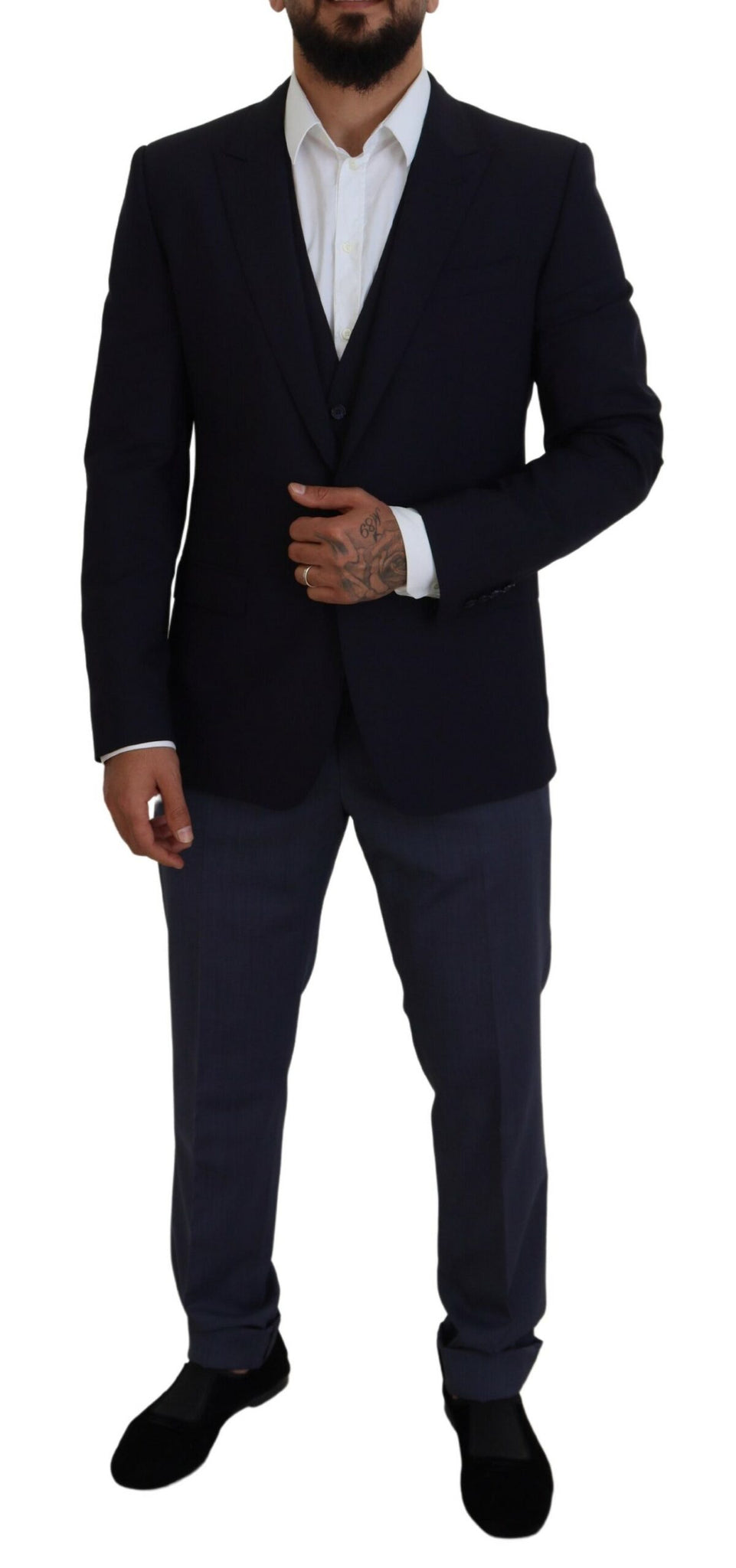 Dolce & Gabbana Navy Blue MARTINI 2 Piece Blazer