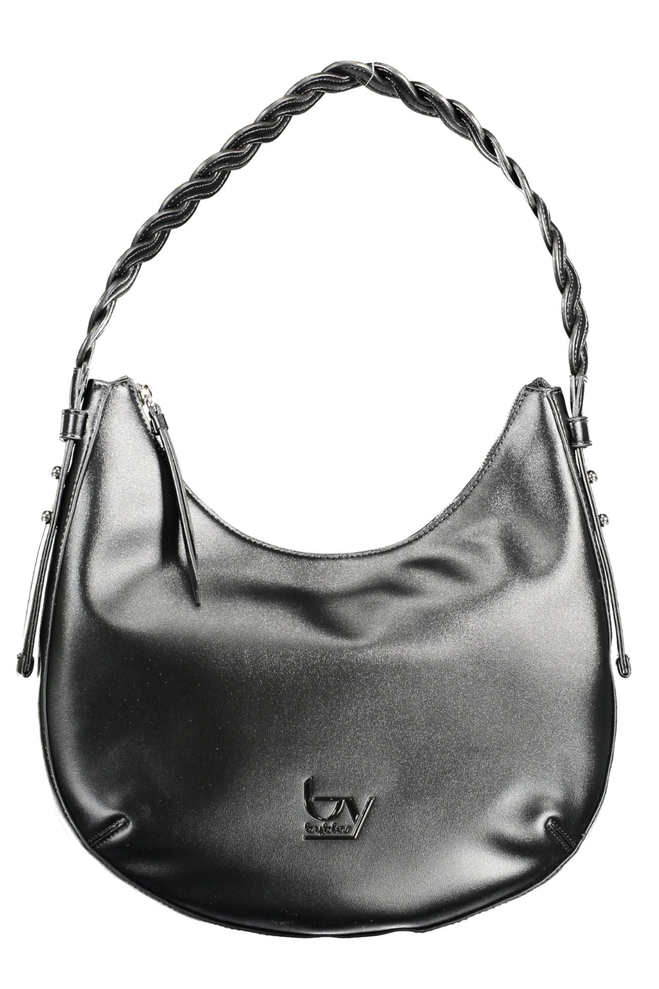 BYBLOS Chic Contrasting Detail Black Shoulder Bag