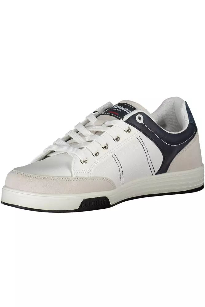 Carrera White Polyester Sneaker