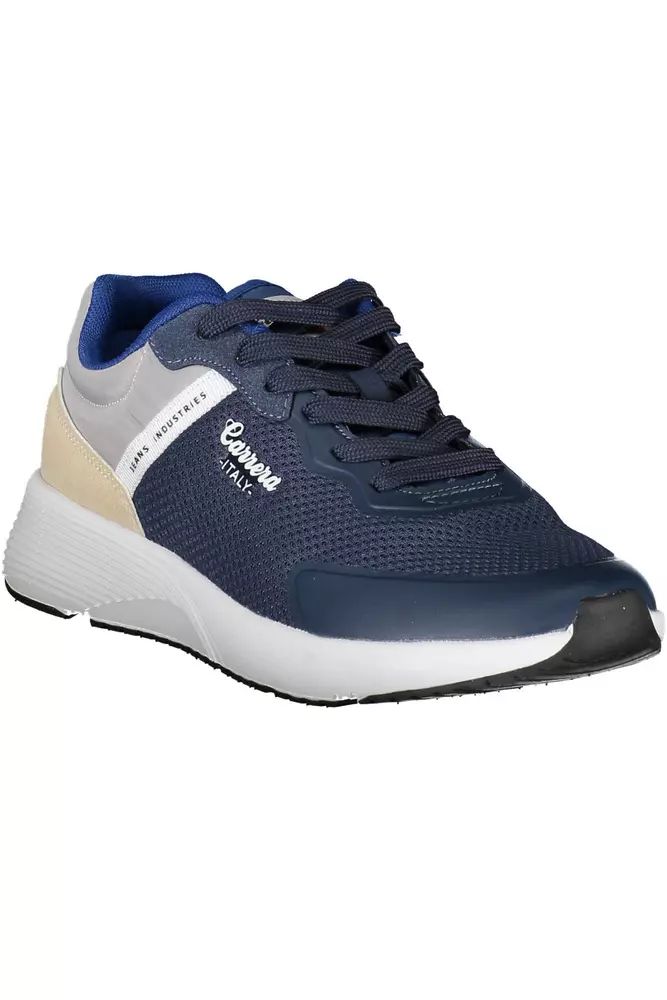 Carrera Blue Polyester Sneaker