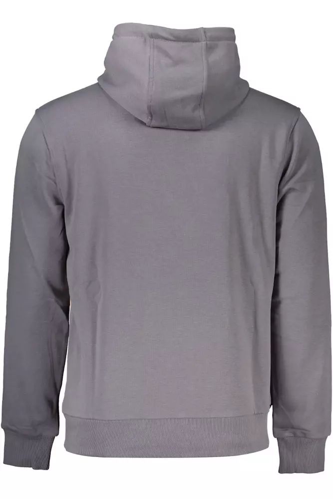 Cavalli Class Gray Cotton Sweater