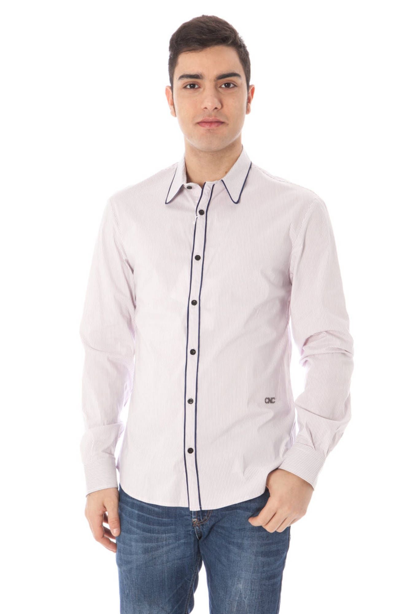 Costume National Pink Cotton Shirt