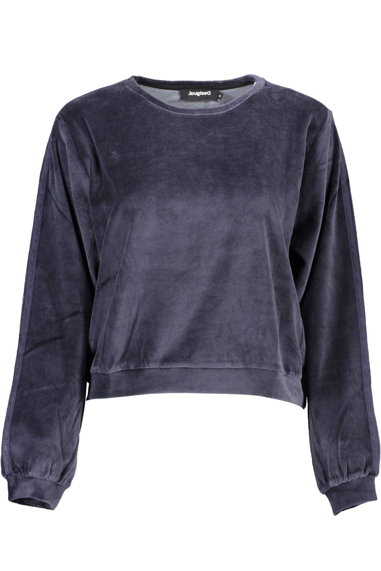 Desigual Blue Cotton Sweater