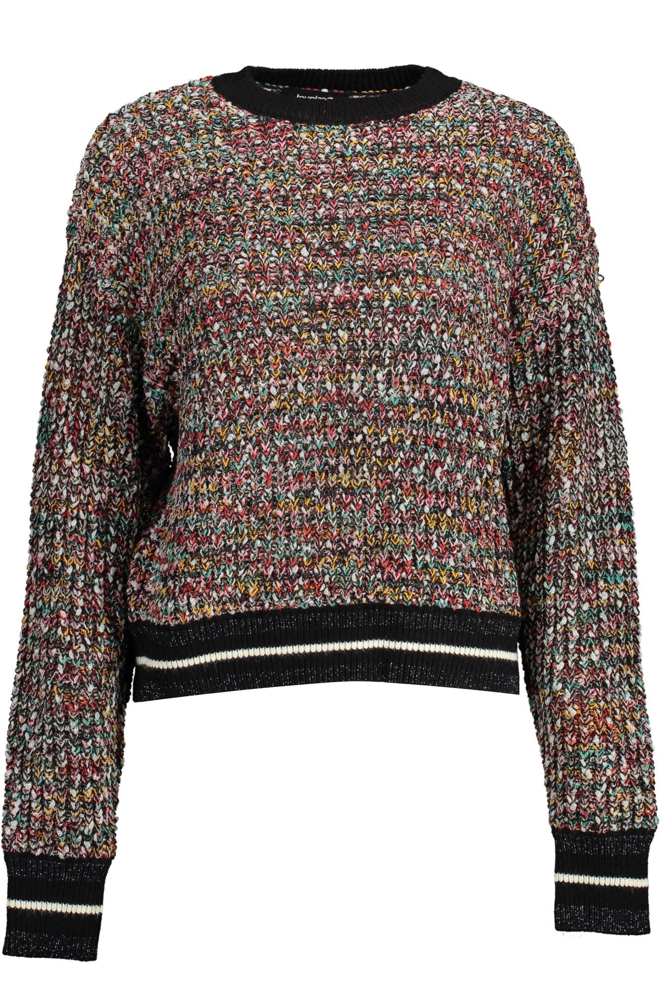 Desigual Black Polyester Sweater