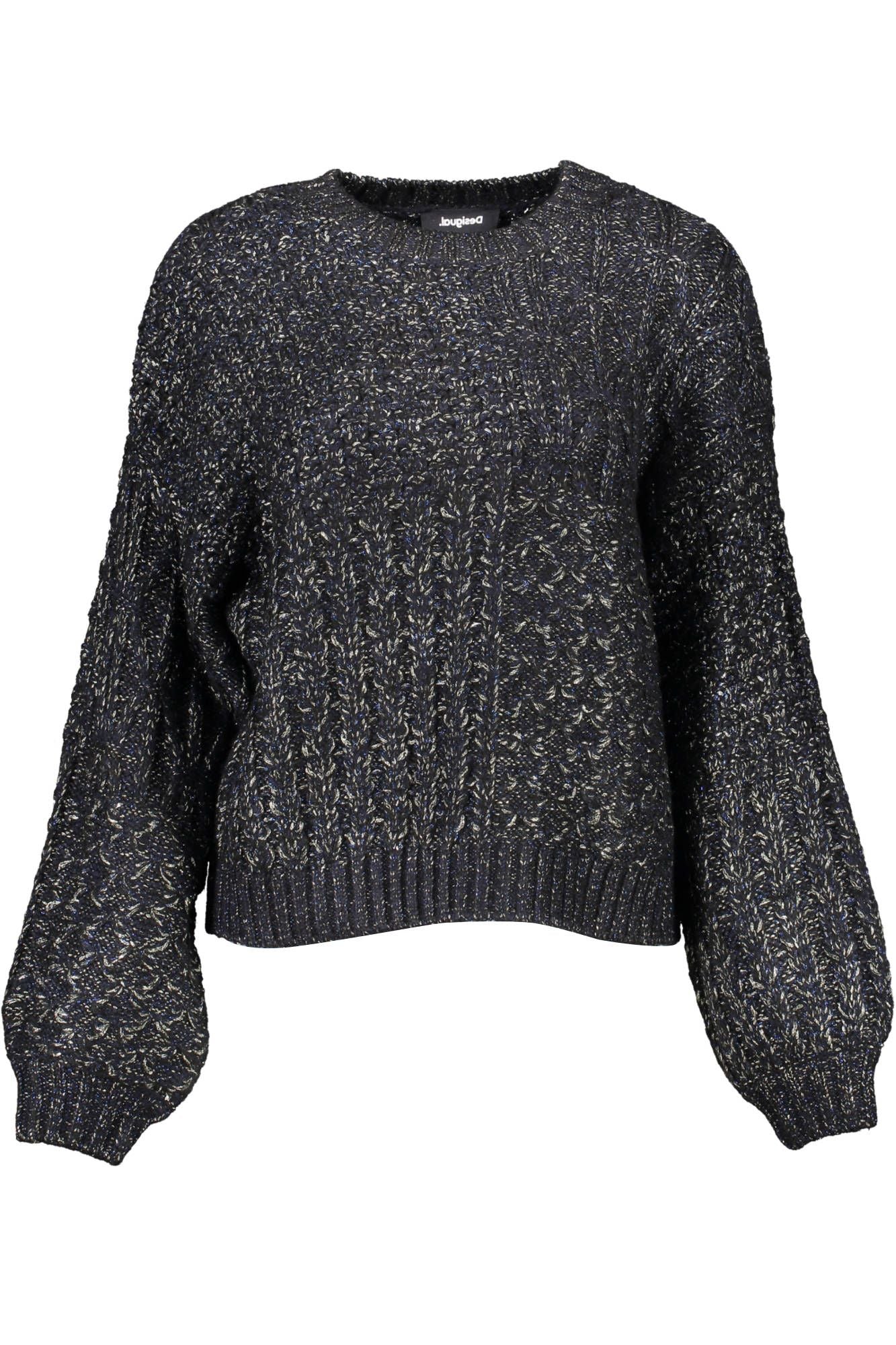 Desigual Black Polyester Sweater