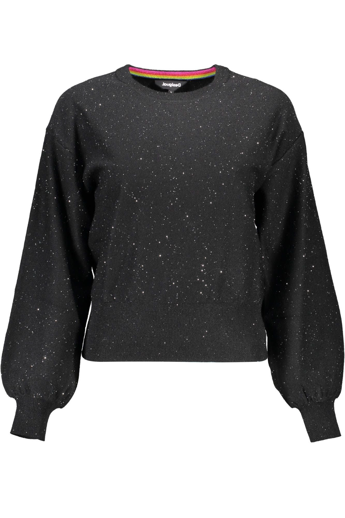 Desigual Black Polyester Sweater