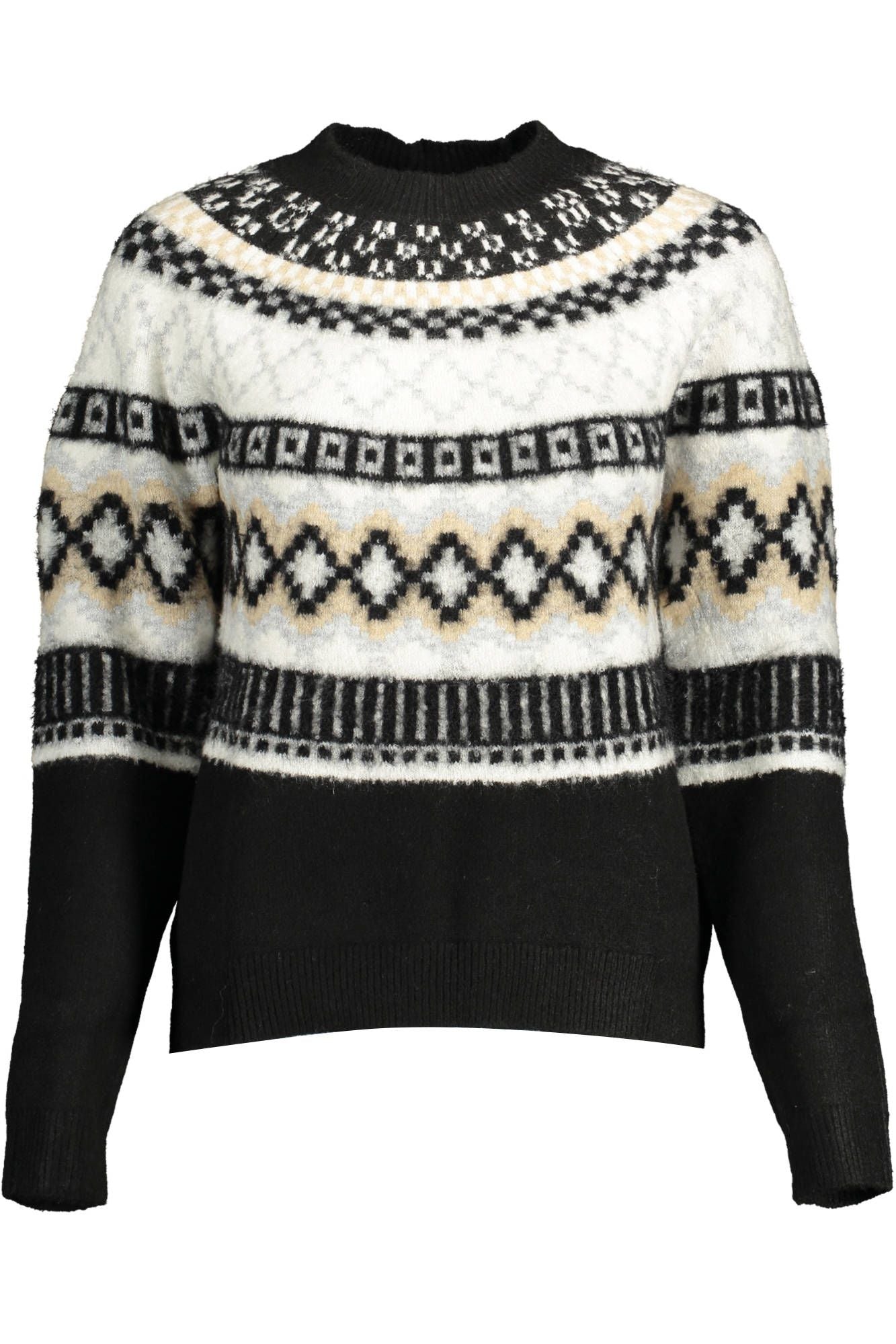 Desigual Black Polyester Sweater