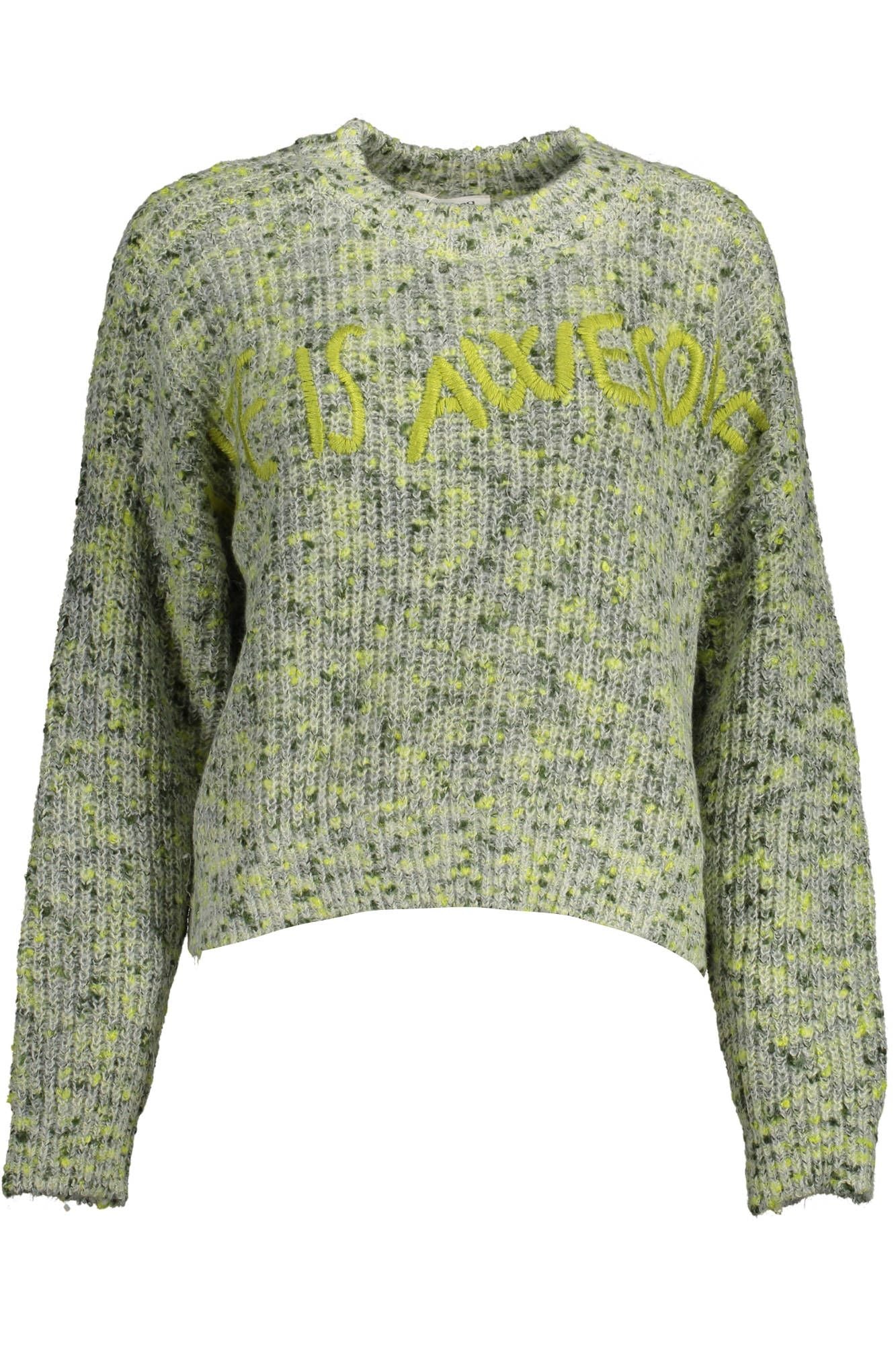 Desigual Green Polyester Sweater