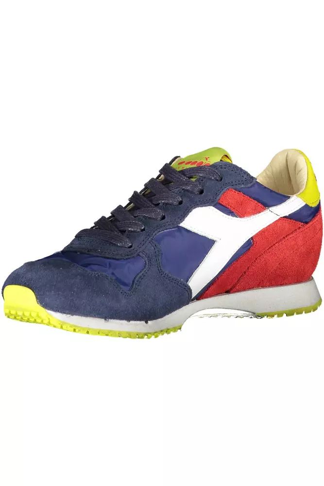 Diadora Blue Fabric Sneaker