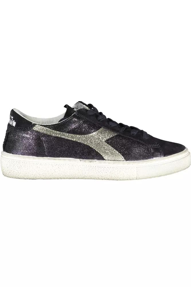 Diadora Black Fabric Sneaker