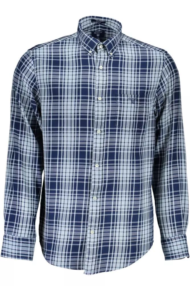 Gant Blue Cotton Shirt