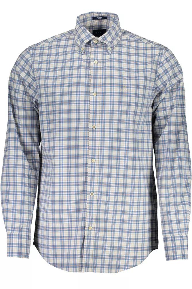 Gant Blue Cotton Shirt