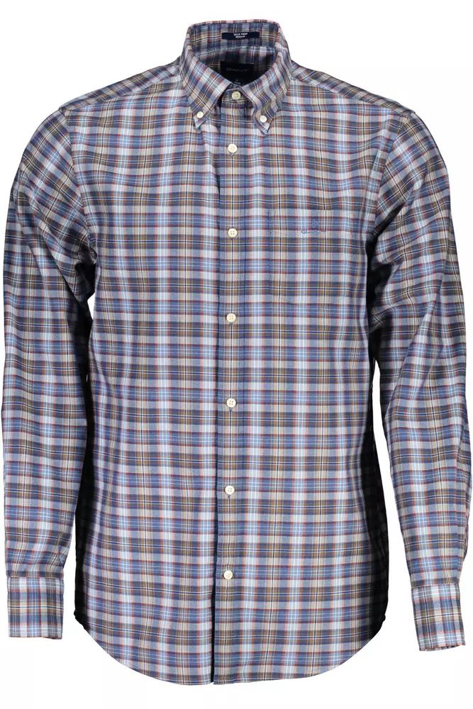 Gant Blue Cotton Shirt