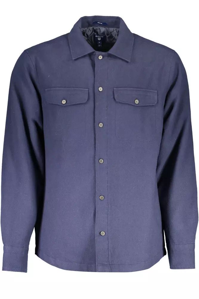 Gant Blue Cotton Shirt