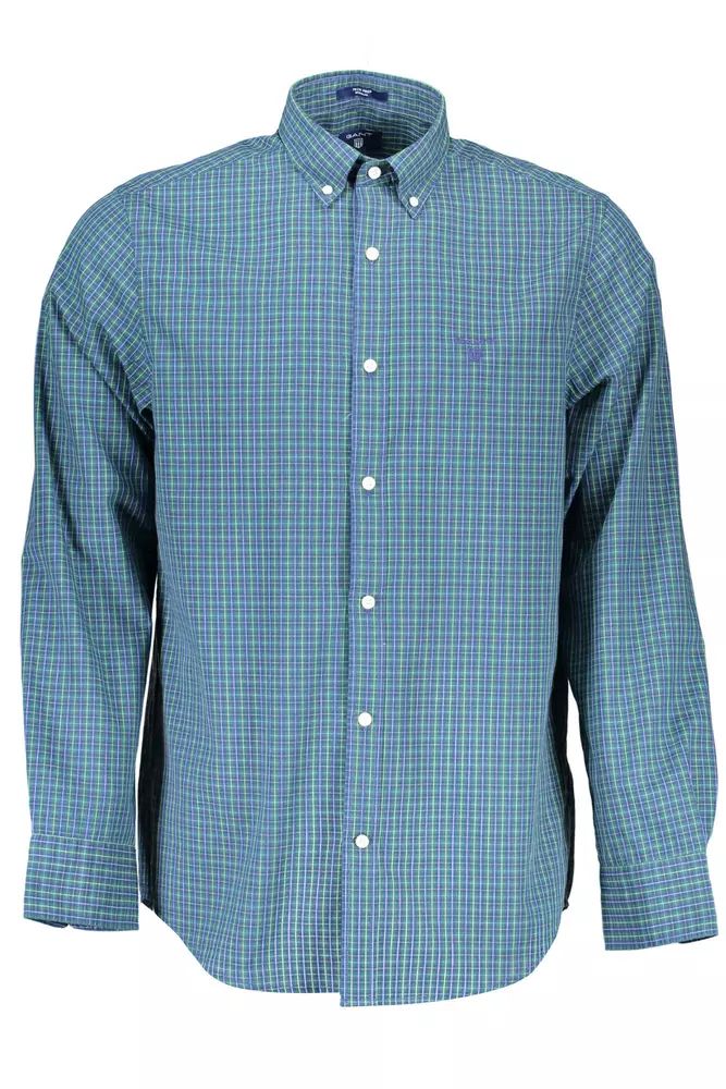 Gant Blue Cotton Shirt