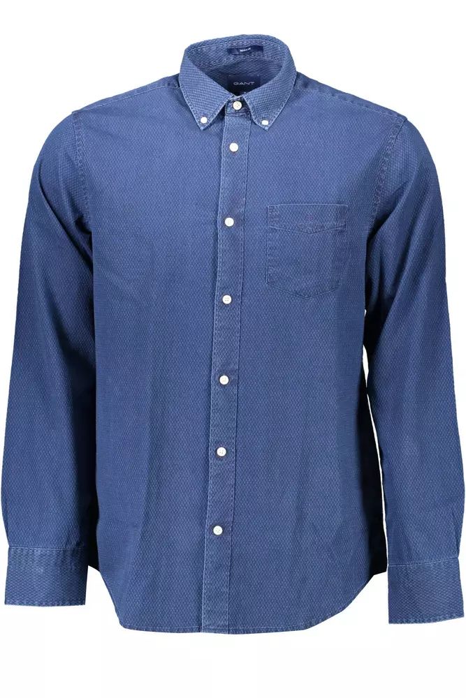 Gant Blue Cotton Shirt