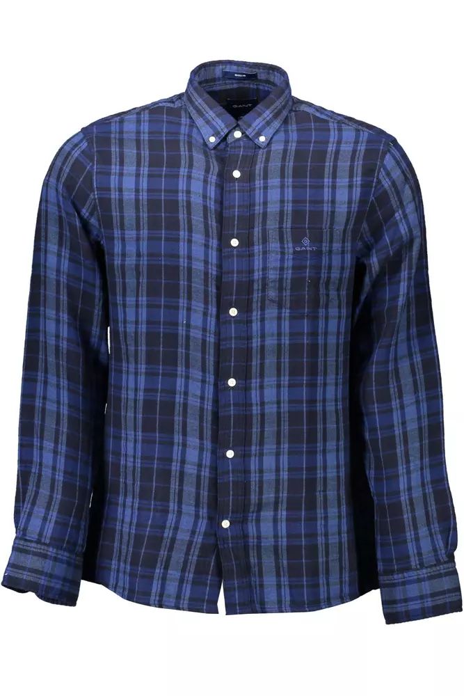 Gant Blue Cotton Shirt