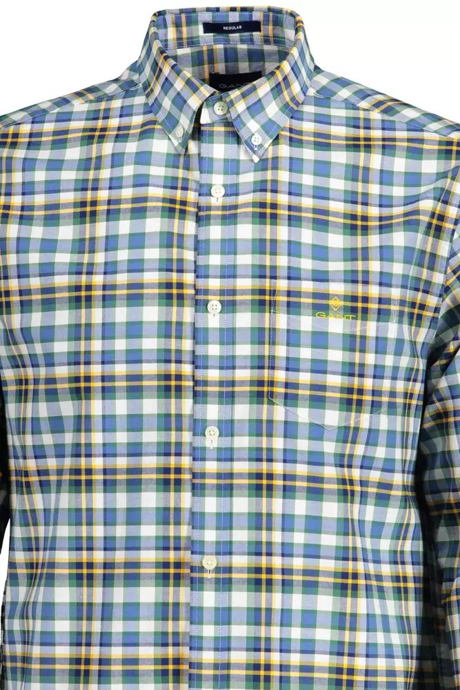 Gant Blue Cotton Shirt