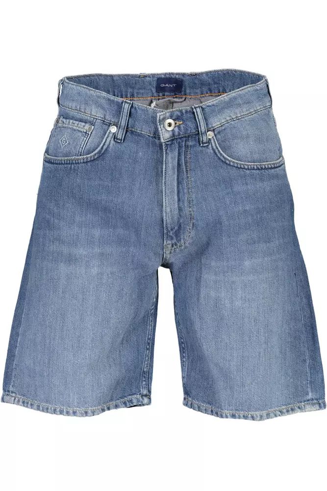 Gant Blue Cotton Jeans & Pant