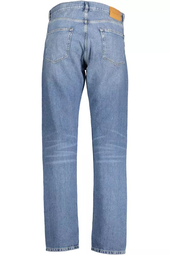 Gant Blue Cotton Jeans & Pant