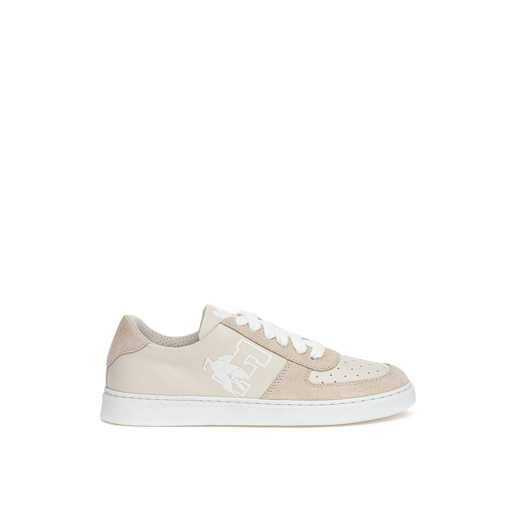 Etro Beige Leather Sneaker