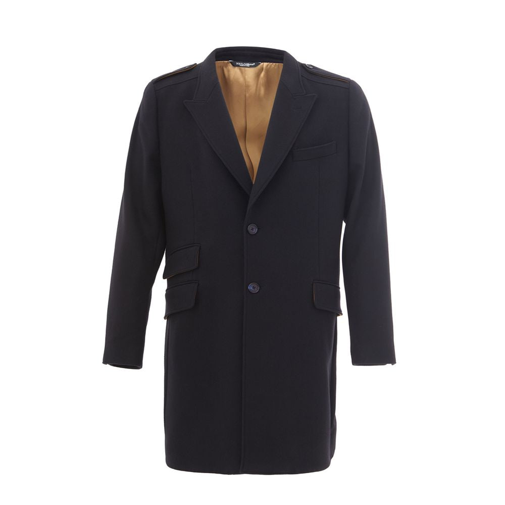 Dolce & Gabbana Blue Wool Jacket