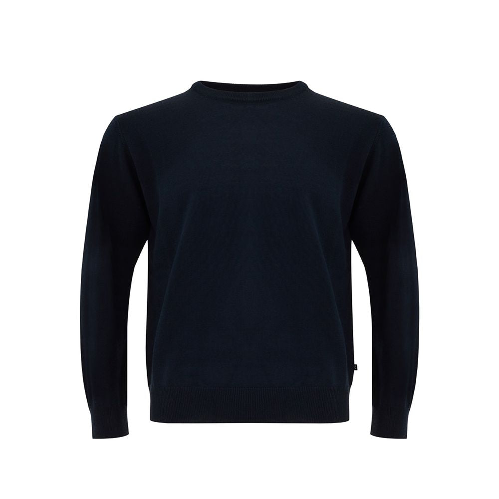 FERRANTE Blue Wool Sweater