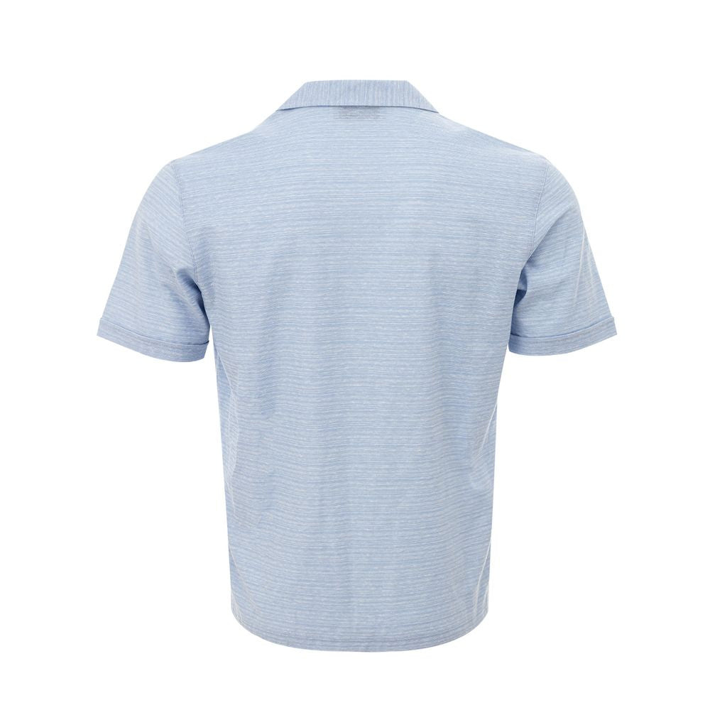 Gran Sasso Light Blue Linen Shirt