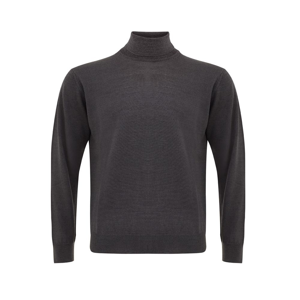 FERRANTE Gray Wool Sweater