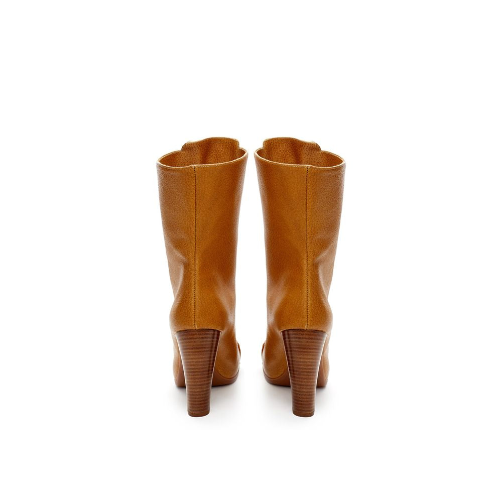 Fendi Brown Leather Boot