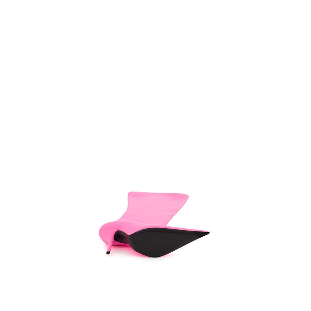 Balenciaga Pink Polyester Boot