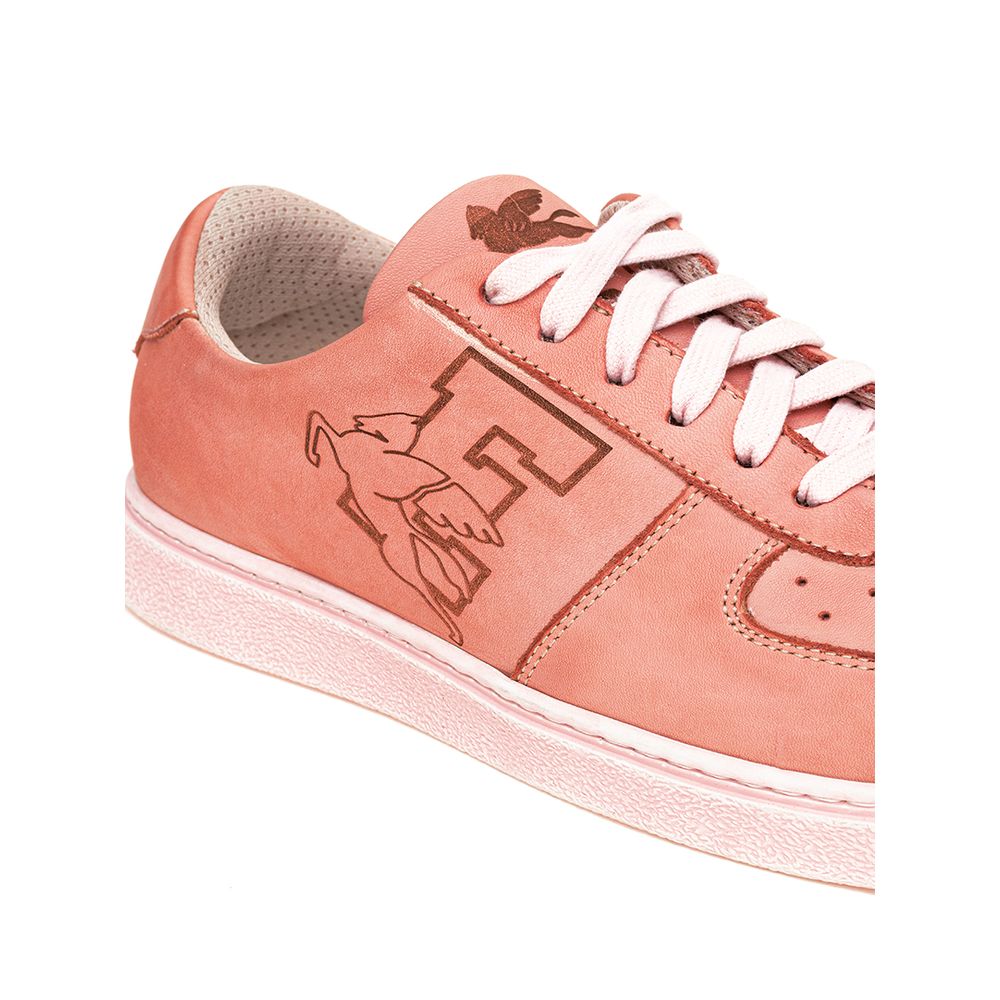 Etro Pink Leather Sneaker