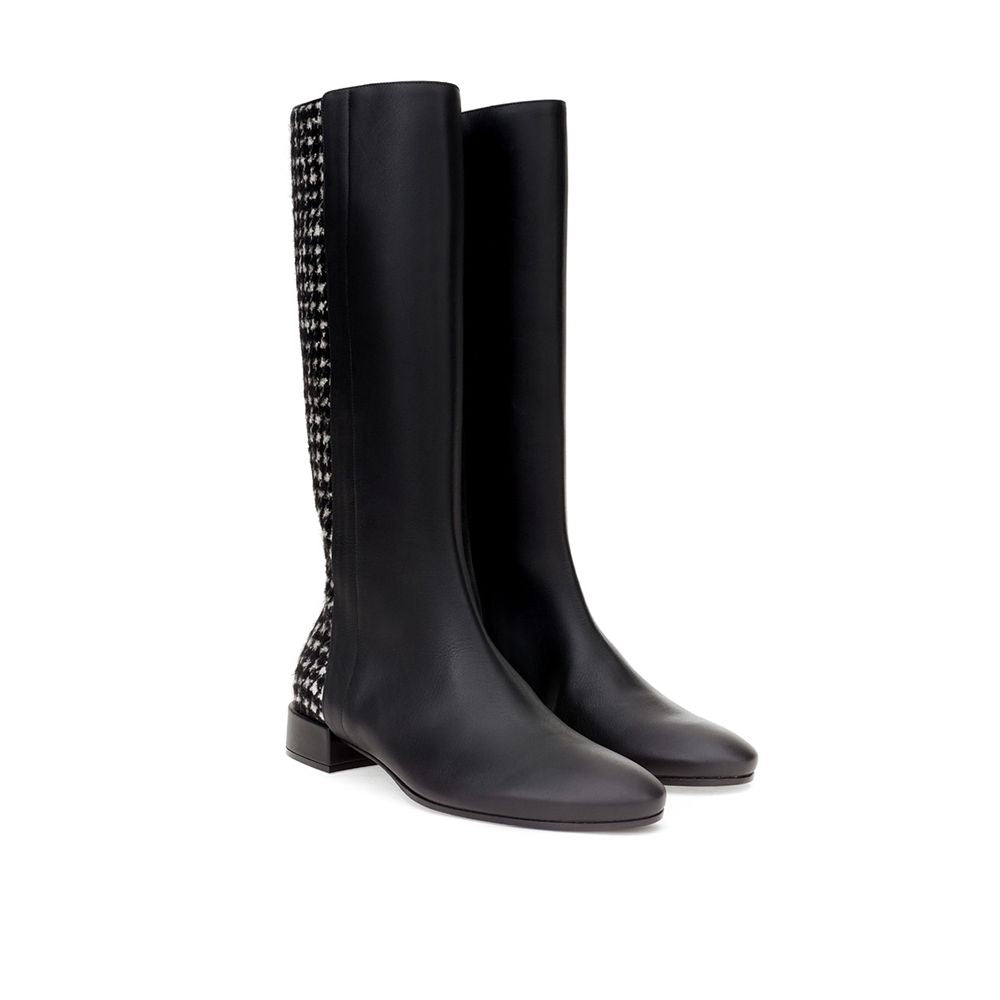 Dolce & Gabbana Black Leather Boot