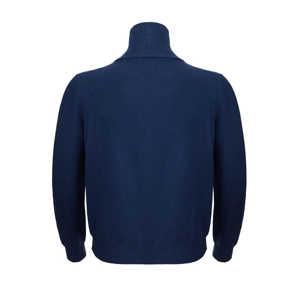 Gran Sasso Blue Wool Sweater