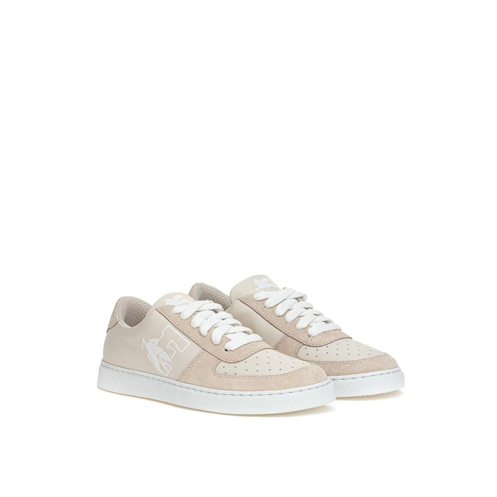 Etro Beige Leather Sneaker