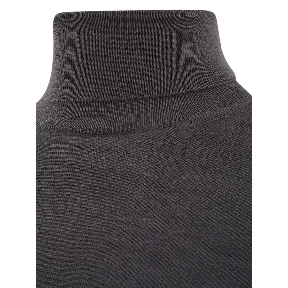 FERRANTE Gray Wool Sweater