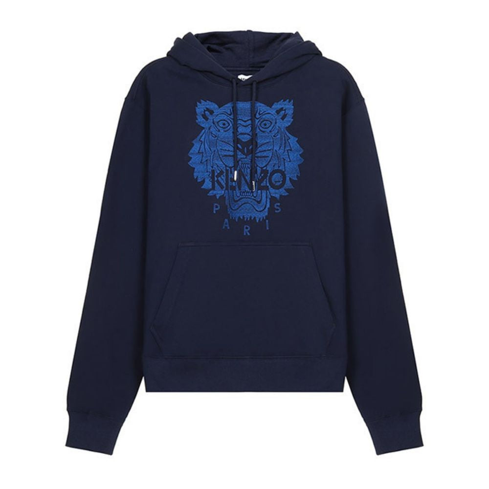 Kenzo Blue Cotton Sweater