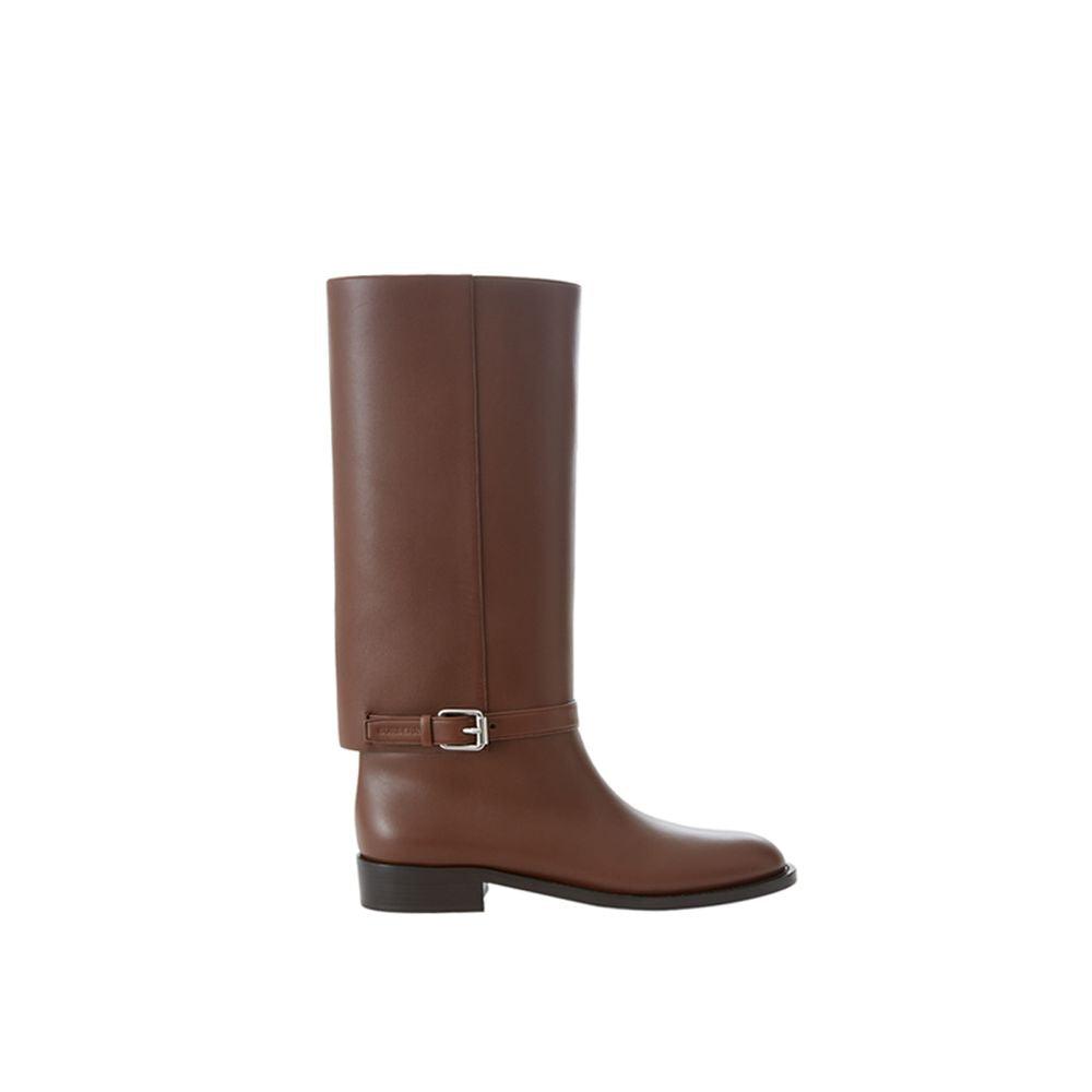 Burberry Brown Leather Boot